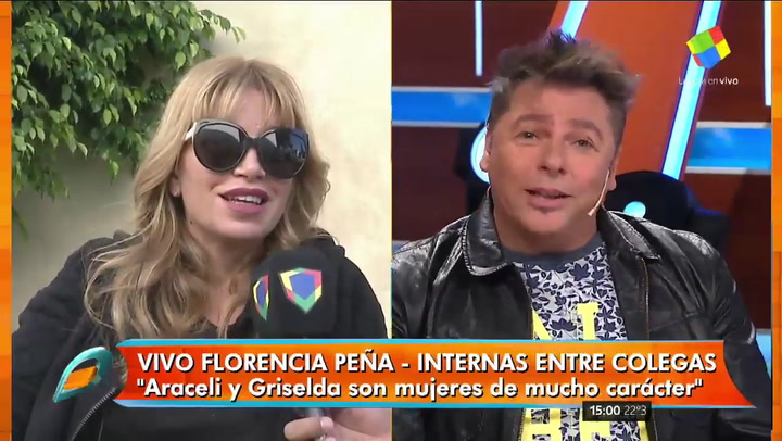 Florencia Peña habló de su relación con Adrián Suar