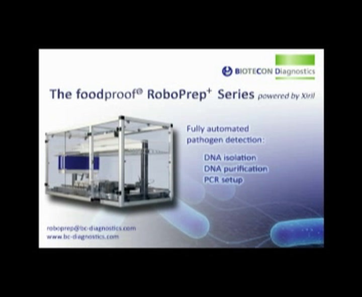 The foodproof<sup>®</sup> RoboPrep<sup>+</sup> Series: the First Automated Pathogen Detection System for the Food Industry