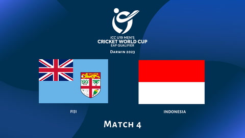 13 June - 2023 ICC U19s EAST ASIA PACIFIC WORLD CUP QUALIFIER - Fiji v Indonesia