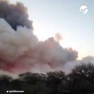 Incendios en Córdoba: así se ven las llamas y el humo que ponen a la provincia en alerta