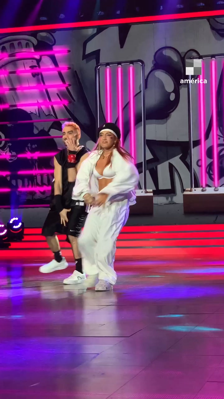 Tuli Acosta y Sandro Leone bailan Hip-hop