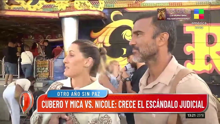 Mica Viciconte habló de los rumores de separación con Fabián Cubero