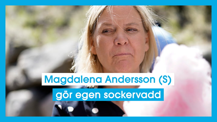 Magdalena Andersson (S) gör egen sockervadd