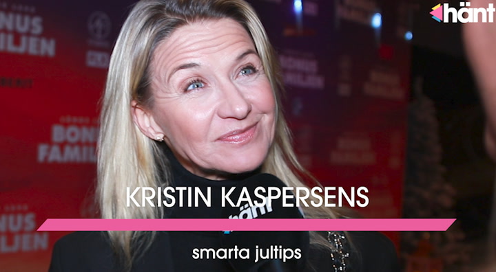 Så mycket spenderar Kristin Kaspersen på julklappar