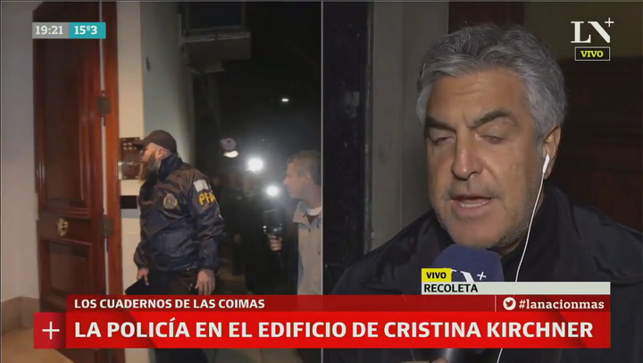 Dalbón habló sobre el operativo en el edificio de Cristina Kirchner