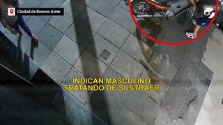 Registran el robo de una moto en el barrio porteño de San Cristóbal