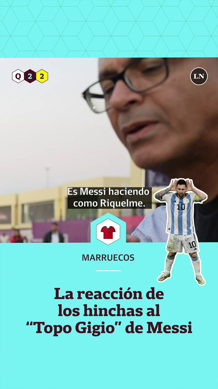 La reacción de los hinchas al 'Topo Gigio' de Messi