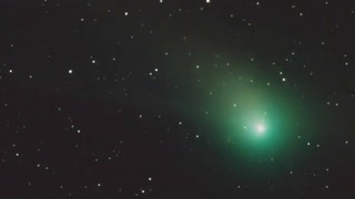 Loop cometa verde