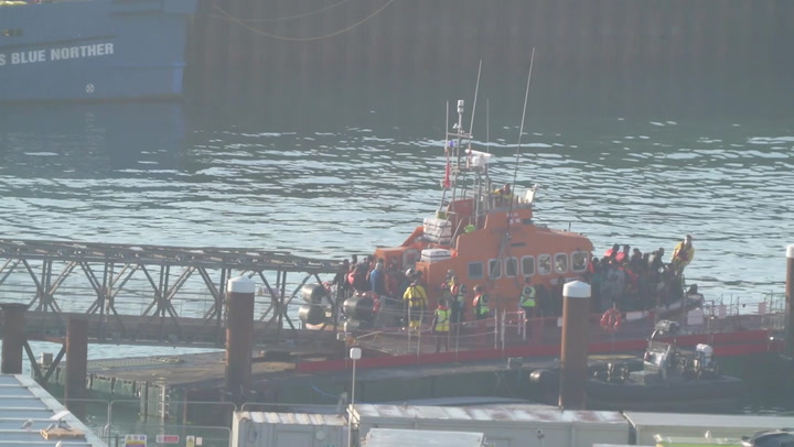 RNLI rescue migrant casualties 'found in' English Channel
