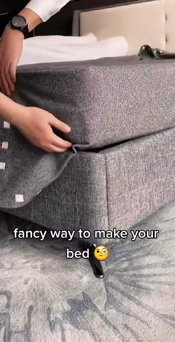 El truco para que no se desordenen las sábanas de la cama