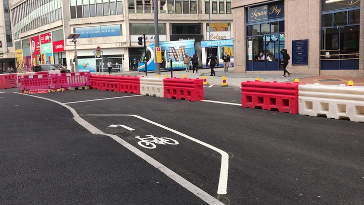 Birmingham locals baffled after council makes ‘world shortest cycle lane’