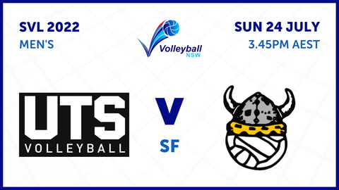 24 July - Sydney Volleyball League - SF - UTS Volleyball v Illawarra