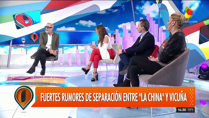 Rumores de crisis entre 'la china' Suárez y Vicuña - Fuente: América tv