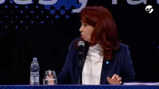 Cristina Kirchner La crítica "a los que impulsaban las PASO".