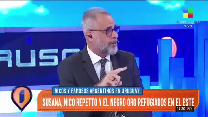 Jorge Rial estalló de furia contra Juana y Nacho Viale: 'Hacen mesas golpistas' - Fuente: América TV
