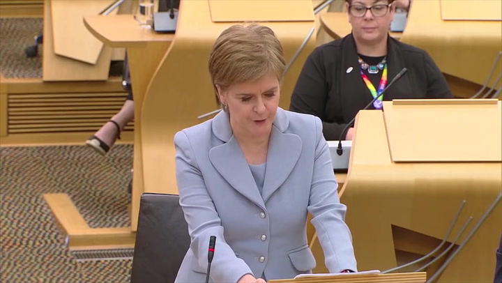 Sturgeon says she will not allow Scottish democracy to be a 'prisoner' of Johnson