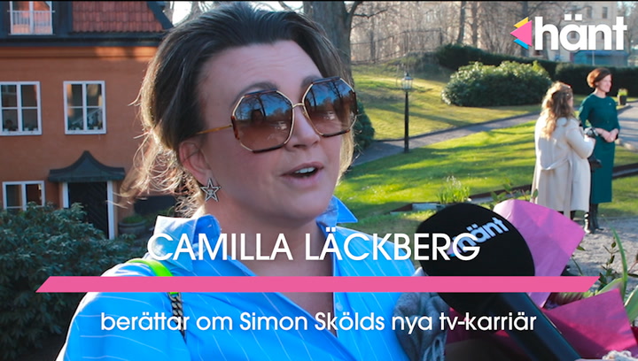 Camilla Läckberg sanna ord om Simon Skölds nya tv-karriär