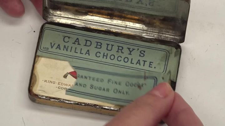 Hundred-year-old chocolate from King Edward VII's coronation to go on sale