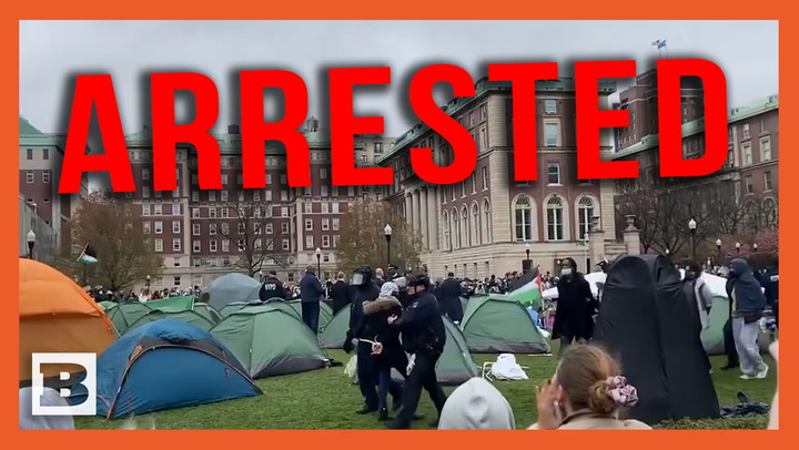 NYPD Officers Arrest Anti-Israel Protesters Taking over Columbia University Campus
