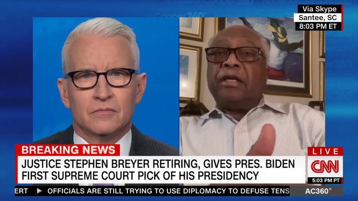 Clyburn: 'It Would Be Well' for Republicans to Support First Black Woman for SCOTUS