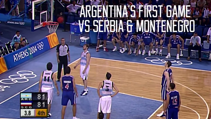Cómo Argentina llegó a ser campeón olímpico de basket - Fuente: YouTube