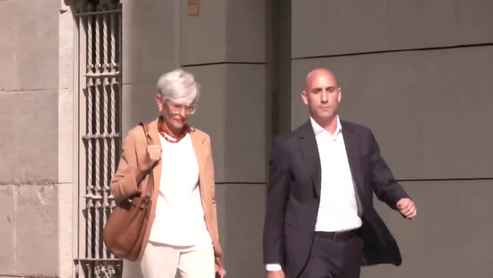 Luis Rubiales enters court for World Cup final sexual assault case