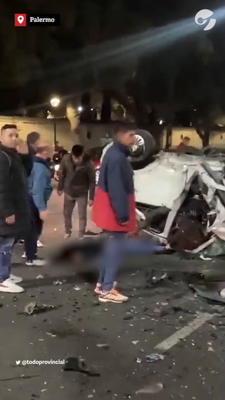 Choque y tragedia en Palermo: dos muertos y 10 heridos frente al Hipódromo