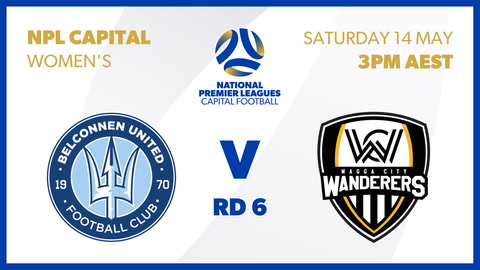 Belconnen United FC - NPL Capital Womens v Wagga City Wanderers FC - NPL Capital Women