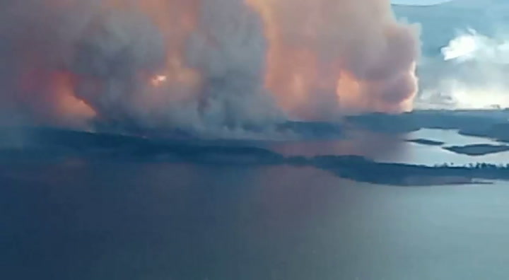 Incendios en Tierra del Fuego