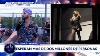 Furor por Madonna en Río de Janeiro: se esperan 2 millones de personas en su show gratuito