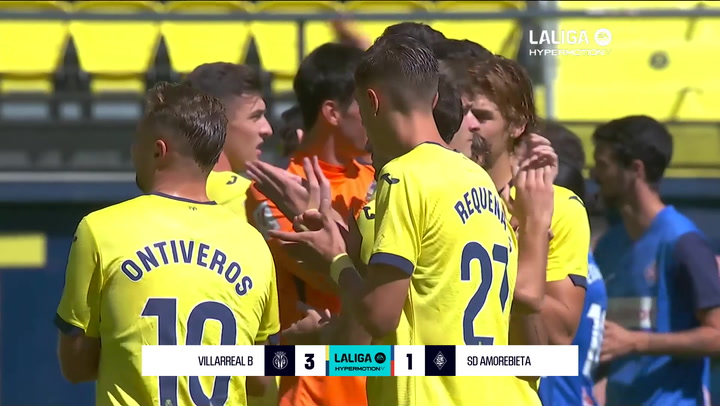 LaLiga Hypermotion (J7): Resumen y goles del Villareal B 3-1 Amorebieta SD