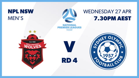 Wollongong Wolves FC First Grade v Sydney Olympic FC First Grade