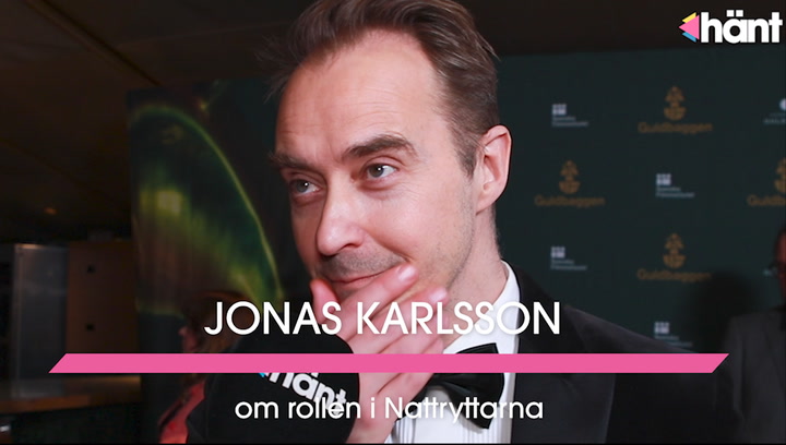 Jonas Karlsson om rollen i Nattryttarna: ”Tungt i emellanåt”