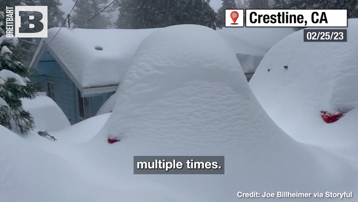 Global Warming? California Hit with MASSIVE SNOWSTORM