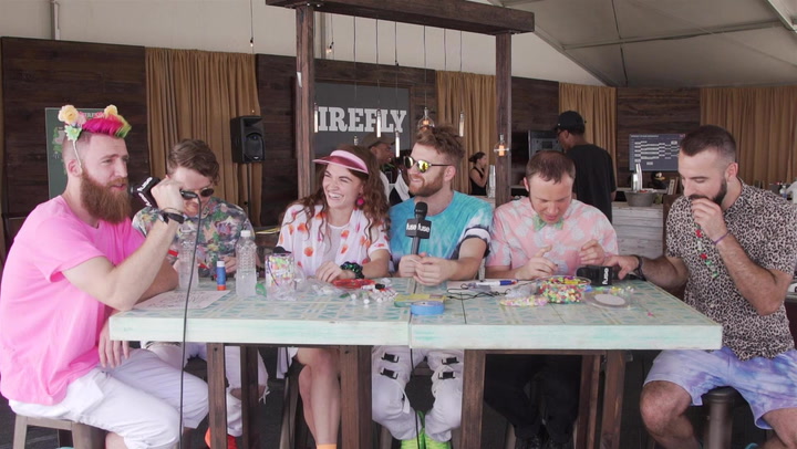 MisterWives Makes Impressive Art While Discussing New Album and First Concerts