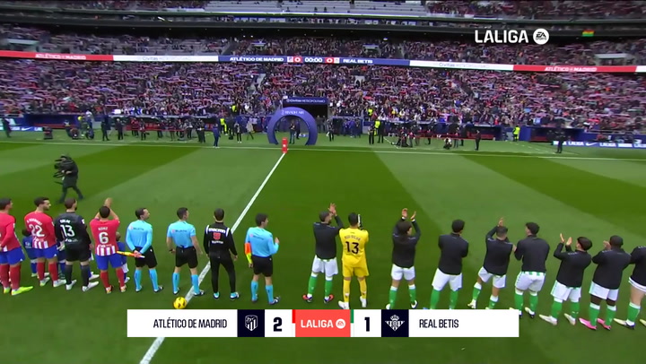 Atlético de Madrid 2-1 Betis: resumen y goles | LaLiga EA Sports (J27)