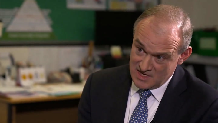 Ed Davey declines ten times to say sorry for role in Post Office scandal