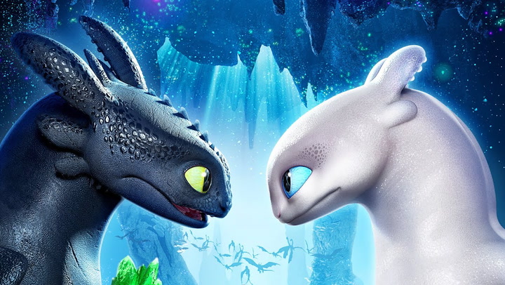 How To Train Your Dragon The Hidden World HICCUP & LIGHTFURY DREAMWORKS 2019 NEW 
