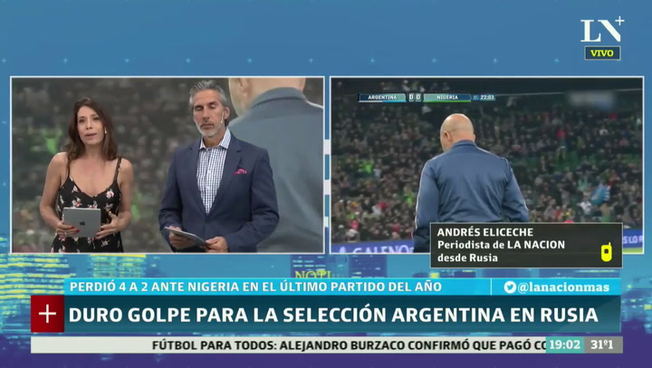 Sin Messi, la Selección Argentina perdió con Nigeria