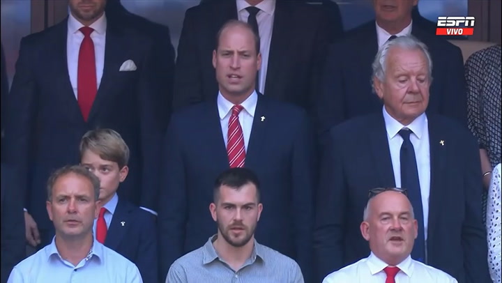 El príncipe William dijo presente en el Mundial de Rugby