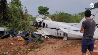 Tragedia aérea en Brasil: murieron 14 personas