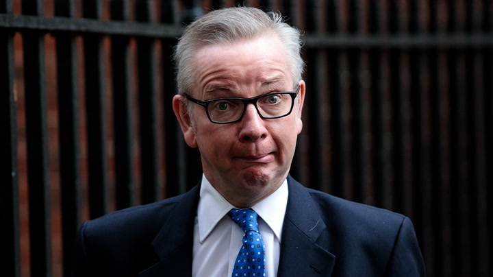 Michael Gove challenged over cocaine use as he sets out ban on laughing gas