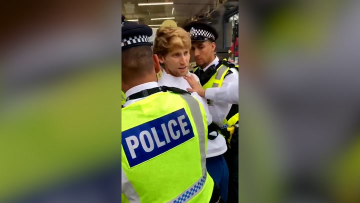 Journalist arrested at Just Stop Oil protest in Shoreditch