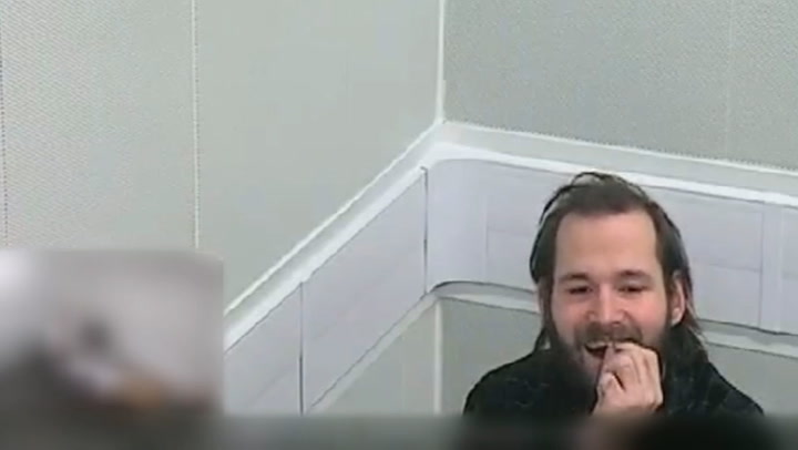 Man who planned to carry out mass shootings laughs in police interview.mp4