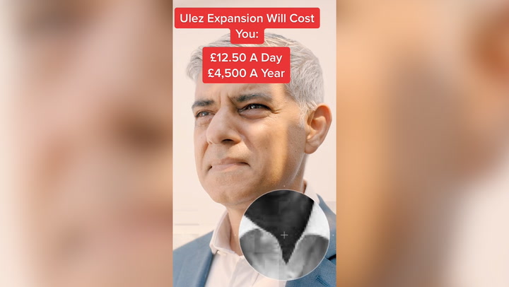 Sadiq Khan: Local Conservative account shares video appearing to target mayor in ‘gun sights’