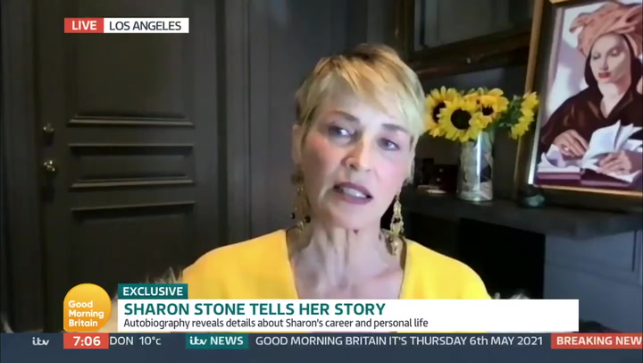 Sharon Stone shares powerful speech on #MeToo movement and sexual abuse on GMB