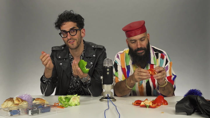 Chromeo Does An Insomina-Inspired ASMR with Goodie Bags And Vegetables