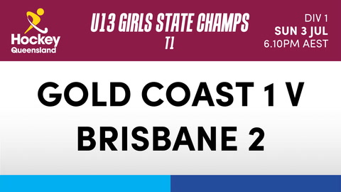 Gold Coast 1 v Brisbane 2