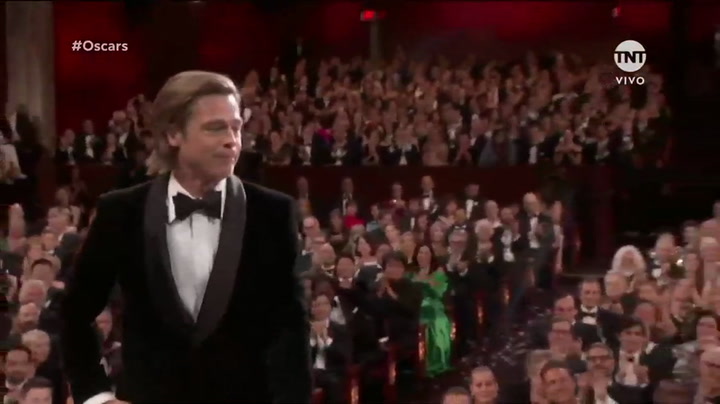 Brad Pitt gana Mejor Actor de Reparto