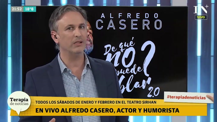 Alfredo Casero: 'Me encantaría volver a trabajar con Capusotto'